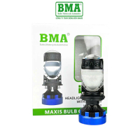[CHÍNH HÃNG BMA] Pha led bi cầu R05 công suất tubo 120W với 24 nhân led siêu sáng chân H4 cho Oto, x