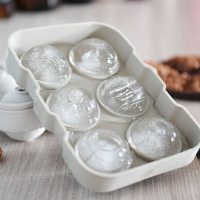製冰模具 日本球形冰格冰球模具圓形大號威士忌硅膠冰塊制冰盒創意家用自制