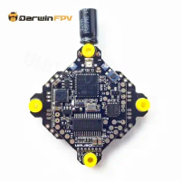 2022 New DarwinFPV F411 AIO Flight Controller Whoop Blheli_S Betaflight F4 15A OSD BEC BL_S 1-3S 4In1 ESC for FPV Racing Drone