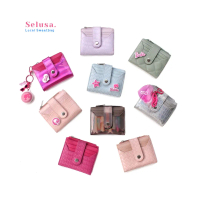 SELUSA JEMA WALLET LEATHER PREMIUM (Free Hardbox Exclusive) | Dompet Lipat Wanita Kartu Uang