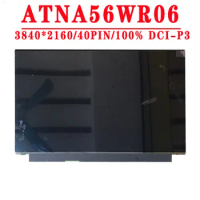 ATNA56WR06 ATNA56WR07 15.6'' 4K Laptop OLED Screen Display Digitizer Assembly For Fujitsu Laptop 3840*2160 EDP 40 Pins 4K OLED
