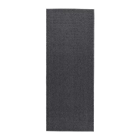 MORUM 平織地毯 室內/戶外用, 深灰色, 80x200 公分