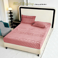 BDA Bedding Bộ Ga Trải Giường Nỉ Nhung CoCo 3 Món 1 Ga + 2 Vỏ Gối Size 1m6x2m 1m8x2m 2m2x2m Khăn Trả