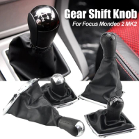For Ford Focus 2 2005 2006 2007 2008 2009 2010 2011 Car 5 / 6 Speed Manual Gear Stick Shift Knob With Leather Boot