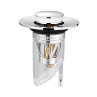 【Kyhome】洗手盆防臭防堵下水器 洗臉盆漏水塞 按壓過濾彈跳芯 落水頭 漏水塞子 排水蓋
