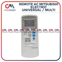 Remote AC Mitsubishi Electric Multi Semua Tipe Universal Inverter Nano Platinum Filter Turbo Clean t