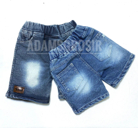 ADAMSGROSIR - BEST QUALITY CELANA PENDEK JEANS ANAK PREMIUM 1-6 TAHUN Denim Blue Black Anak-Anak tok