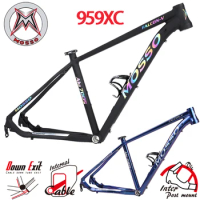 29ER MOSSO 959XC Mountain Bike Frame Ultra-light Aluminum Alloy Frame DIsc Brake Internal Cable Frame Bicycle Parts