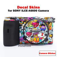 A6600 Camera Premium Decal Skin for SONY Alpha 6600 Protective Body Sticker Anti-scratch Cover Film 3M Material Camera Skin