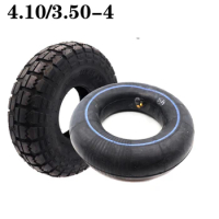 High Quality 4.10/3.50-4 Inner Outer Tyre Pneumatic Wheel Tire for Electric Scooter, Trolley Accessories