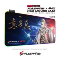 強強滾-【FlashFire】霹靂RGB可調式滑鼠墊(Pili官方授權)