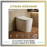 Closet Icepol IC E 8900 - Closet Icepol Ecowasher Smart Bidet - Closet Duduk Modern