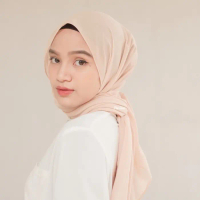 JINISO - Aura Smooth Latte Active Hijab Pashmina Shawl - PASHMINA POLOS