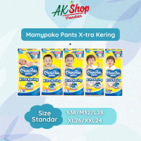 (Part 1) Mamypoko Pants X-tra Kering S38, M32, L28, XL26, & XXL24 Popok Bayi Tipe Celana anti bocor