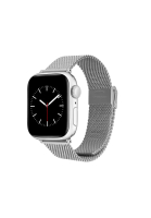 Daniel Wellington Smart Watch Mesh Strap Sterling Silver - DW Strap for Apple Watch 42, 44, 45mm