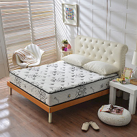 A家-女性專用-涼感天絲抗菌-蜂巢獨立筒床墊-單人3.5尺-護腰麵包床