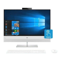 PC HP AIO PAV 27 - XA0187D -i7-9700T 16GB 2TB+256 SSD VGA Win10 TOUCH