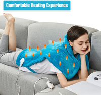 แผ่นทำความร้อนแบบถ่วงน้ำหนักสำหรับคอและไหล่,FSA HSA มีสิทธิ์,แผ่นความร้อนไฟฟ้าขนาดใหญ่พิเศษ XL 24 "X