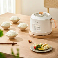 1.6L Mini Rice Cooker Smart Split Rice Cooker Portable Electric Hot Pot Multi-function Reservation Electric Cooking Pot 220V
