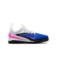 NIKE Jr. Phantom 6 Low ACAD TF [HQ2038-446] 4Y Racer Blue/Pink Blast-White