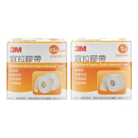 【3M】宜拉膠帶X6盒 半吋/1吋任選 1.27cm/2.5cm 2730TPP(高透氣/黏著性佳/不易過敏/不留殘膠)