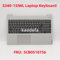 For Lenovo ideapad S340-15IWL / S340-15IML / S340-15API / S340-15IIL Laptop Keyboard FRU: 5CB0S18756