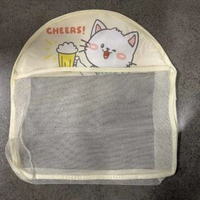 內地直送 - 襪子收納掛袋衣櫃宿舍收納網兜內衣收納袋牆掛式整理置物袋收納包