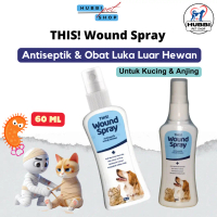 Antibiotik Cair untuk Luka Luar Hewan Anjing dan Kucing - This! Wound Spray 60ml