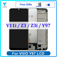 6.3" Original LCD For VIVO Y97 Y97A Display Touch Screen For VIVO V11 V11i Z3 Z3i Digitizer Assembly Replacement Phone Repair