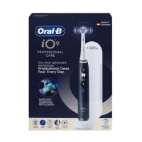 Oral-B iO Series 9 智能電動牙刷 (2026版) New version 鑽石藍( 4刷頭組 + 旅行充電器 )香港行貨 