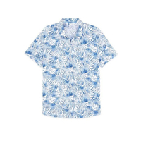 322[COD]Aiiz - เสื้อเชิ้ตแขนสั้น พิมพ์ลายเรยอน สําหรับผู้หญิง