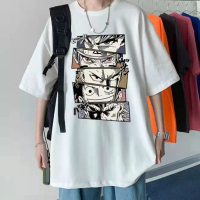 Kemeja-T Lengan Pendek Kapas Tulen, One Piece, Untuk Lelaki, Longgar Bergaya, Gaya Hong Kong, Tee Le