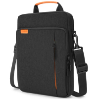 NIDOO Laptop Bag for MacBook Pro 13 M2 M1 Waterproof Shoulder Bag for iPad Pro 12.9 Briefcase Carry Bag for MacBook Air 13.6 M2