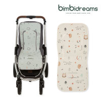 奇哥【bimbidreams】透氣推車坐墊 83x35cm(透氣坐墊 嬰兒坐墊 寶寶坐墊)