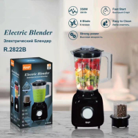 Blender Household Commercial Smoothie Processor Soybean Milk Fruit Juicer Plastic Cup Blender