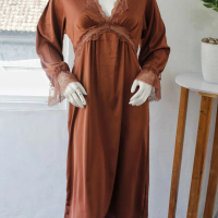 Lingerie sexy dress wanita Miss isyana bd25 satin silk baju tidur