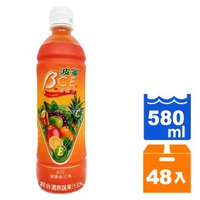 波蜜 BCE 果菜汁 580ml (24入)x2箱【康鄰超市】