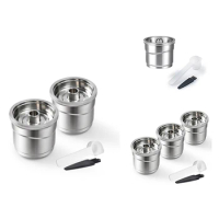 Reusable Capsule For Espresso Refillable Pods Stainless Steel Coffee Filter Pod For Illy X7/Illy Y3/Illy Y5 Durable