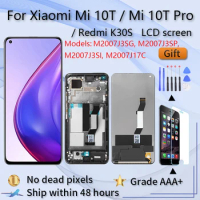 Super LCD Display For Mi 10T 5G LCD Touch Screen Replacement Support Fingerprint For Xiaomi Mi 10T Pro LCD For Redmi K30s