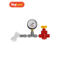 2025 Craft Beer Pressure Fermentation Equipment Carbon Dioxide Pressure Reducing Valve CO2 Gauge Cyl