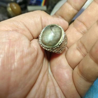 Batu Cincin Green Safir Natural Alam Kode z/2