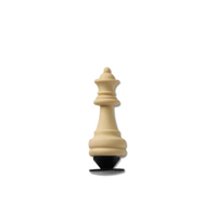ตัวติดรองเท้า JIBBITZ  3D QUEEN CHESS PIECE