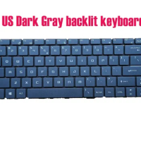 US Dark Gray backlit keyboard for MSI 9S7-14B352 Modern 14 A10RAS/Modern 14 A10RB(MS-14B3)