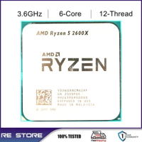 AMD Ryzen 5 R5 2600X 3.6GHz 6-Core 12-Thread processor