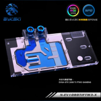 Bykski Full Cover GPU Water Cooling RGB Block for EVGA GTX1080Ti FTW3 Serial N-EV1080TIFTW3-X