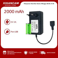 XIHANCAM UPS Mini 5V 2A Adaptor Power Cadangan Baterai Mini UPS CCTV USB Untuk Router Wifi IP Kamera
