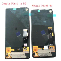 Original Amoled For Google PixeL 4A 5G 6.2 GD1YQ G025I Lcd Display Screen+Touch Glass Digitizer Assembly pixel 4a 5.81 G025J