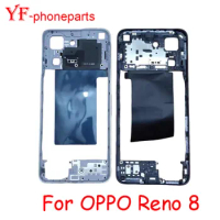 Best Quality Middle Frame For Oppo Reno8 Reno 8 Middle Frame Housing Bezel Repair Parts