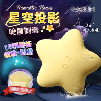 跳蛋 按摩器 自慰蛋 情趣 情趣用品 成人用品 SVAKOM 桃桃星 吸吮 跳蛋按摩器 星空投影設計 吮吸丨震動丨投影