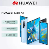 Original HUAWEI Mate X2 Smartphone 8.0 inch Foldable OLED 512GB ROM 50MP Camera 4500mAh Battery Kirin 9000 5G Mobile phones